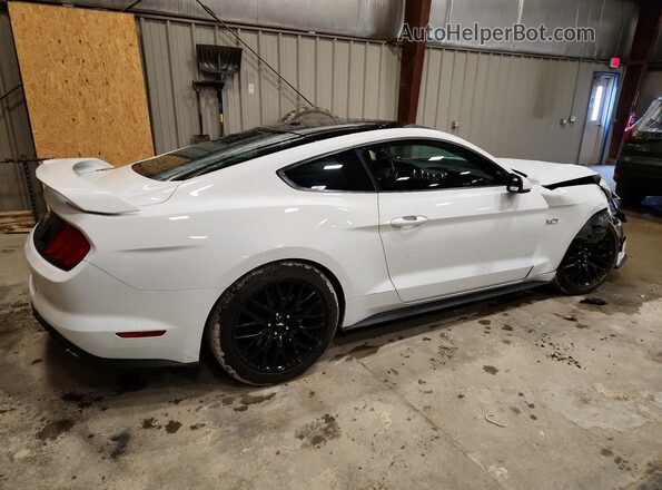 1FA6P8CF7J5113491 2018 FORD MUSTANG White Tył prawy