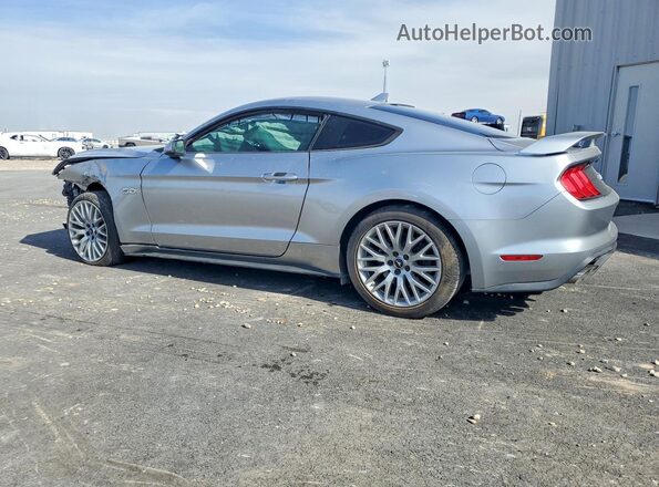 1FA6P8CF7L5176450 2020 FORD MUSTANG Серебряный Задняя левая четверть