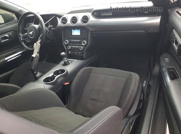 1FA6P8CF7M5146737 2021 FORD MUSTANG Серый Вид панели приборов