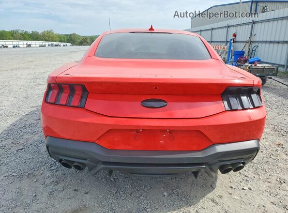 1FA6P8CF7R5421501 2024 FORD MUSTANG Красный Вид сзади