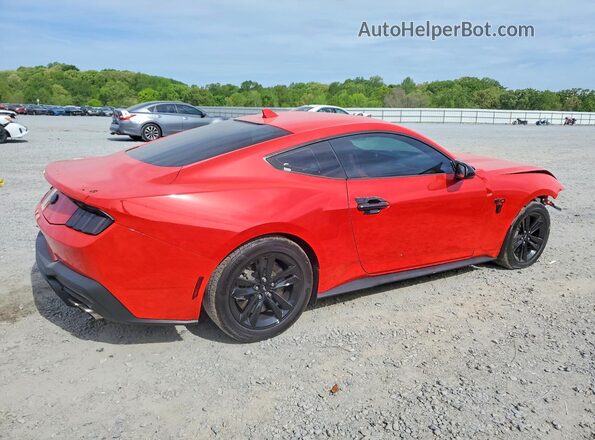 1FA6P8CF7R5421501 2024 FORD MUSTANG Красный Задняя правая четверть