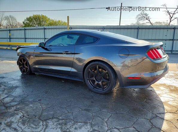 1FA6P8CF8H5263443 2017 FORD MUSTANG Black Задня ліва чверть