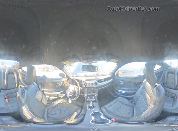1FA6P8CF8H5263443 2017 FORD MUSTANG Black Панорамний вид салону 360°
