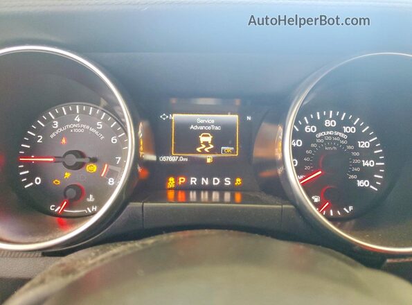 1FA6P8CF8L5123417 2020 FORD MUSTANG Серый Вид щитка приборов