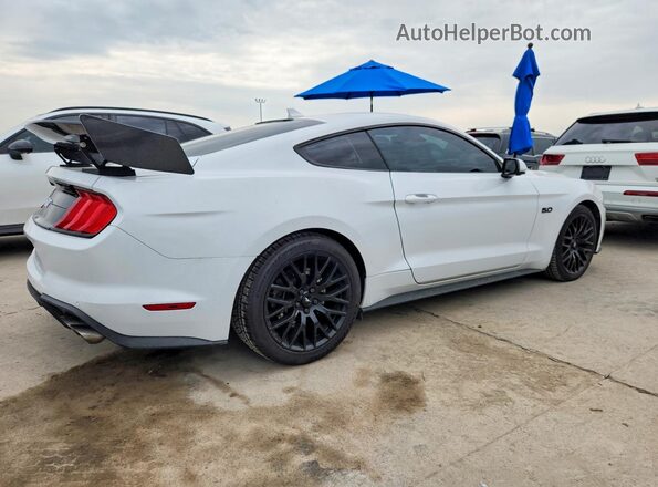1FA6P8CF8N5136302 2022 FORD MUSTANG White Tył prawy