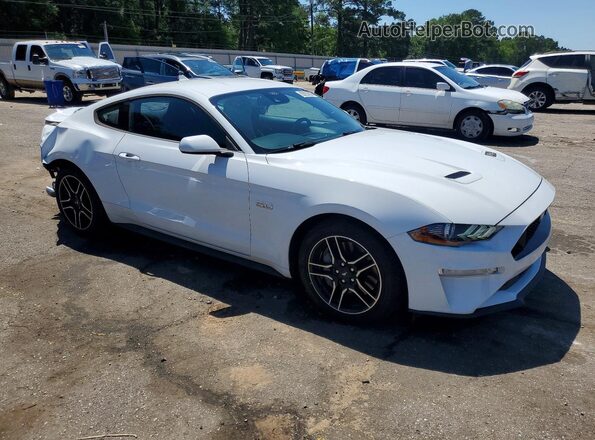 1FA6P8CF8N5142990 2022 FORD MUSTANG White წინა მარჯვენა
