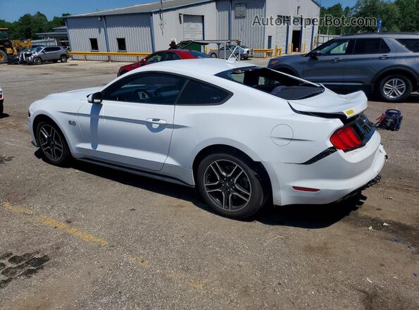 1FA6P8CF8N5142990 2022 FORD MUSTANG White უკანა მარცხენა