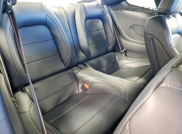 1FA6P8CF8R5400799 2024 FORD MUSTANG Черный Вид задних сидений
