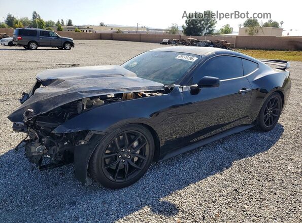 1FA6P8CF8S5411355 2025 FORD MUSTANG Black Vista tres cuartos delantera izquierda