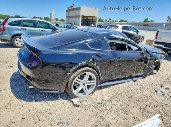 1FA6P8CF9J5126596 2018 FORD MUSTANG Black Rear right