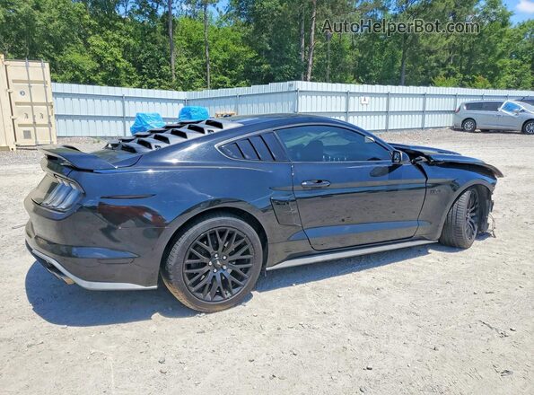 1FA6P8CF9K5166226 2019 FORD MUSTANG Black Задня права чверть