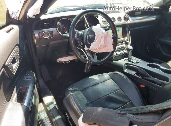 1FA6P8CF9K5166226 2019 FORD MUSTANG Black Вид панелі приладів