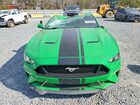 2019 Ford Mustang Gt Зеленый vin: 1FA6P8CF9K5200567