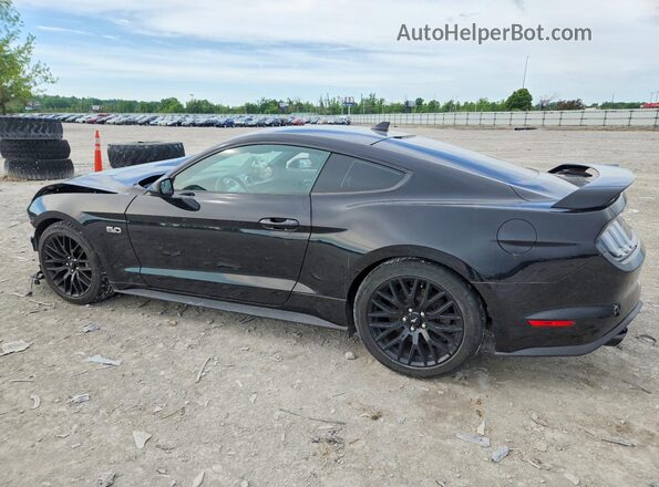 1FA6P8CF9L5163375 2020 FORD MUSTANG Black უკანა მარცხენა