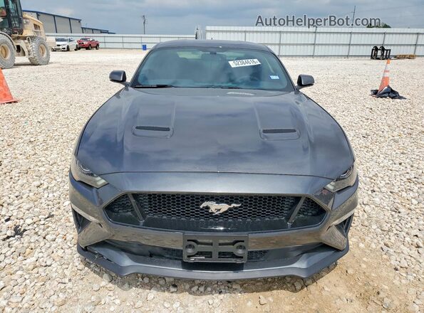 1FA6P8CF9L5191984 2020 FORD MUSTANG Серый Вид спереди