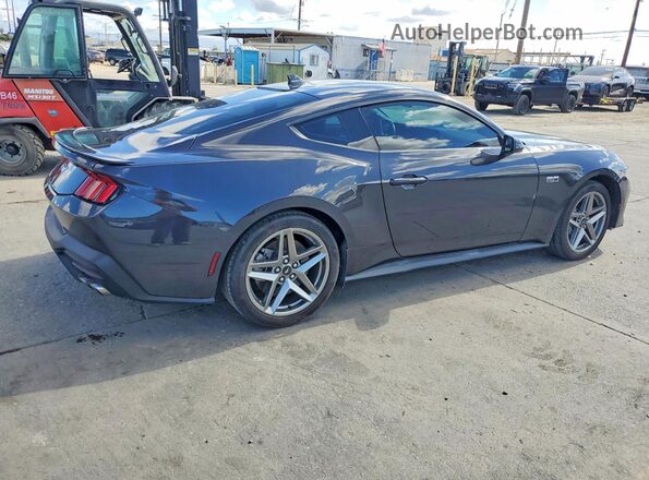 1FA6P8CF9R5424321 2024 FORD MUSTANG Charcoal Задня права чверть