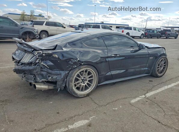 1FA6P8CFXL5124200 2020 FORD MUSTANG Черный Задняя правая четверть