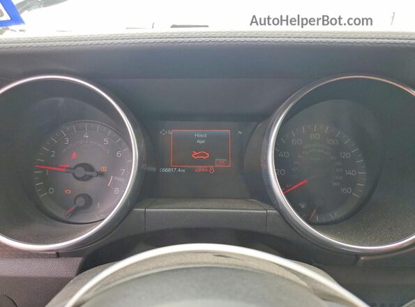 1FA6P8CFXL5124200 2020 FORD MUSTANG Черный Вид щитка приборов