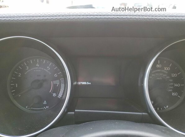 1FA6P8CFXM5130032 2021 FORD MUSTANG Черный Вид щитка приборов