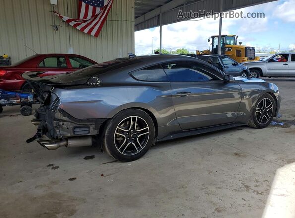 1FA6P8CFXN5115080 2022 FORD MUSTANG Серый Задняя правая четверть