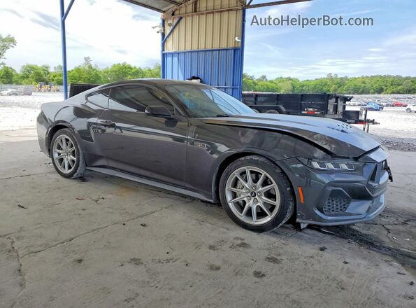 1FA6P8CFXR5409178 2024 FORD MUSTANG Gray Առջևի աջ