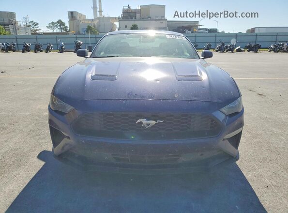 1FA6P8TH0L5173097 2020 FORD MUSTANG Синий Вид спереди