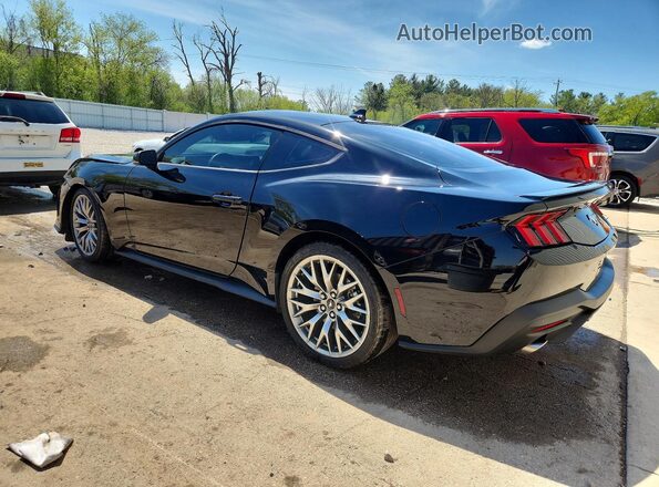 1FA6P8TH1S5103798 2025 FORD MUSTANG Black Tył lewy