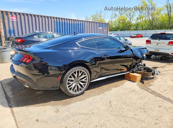 1FA6P8TH1S5103798 2025 FORD MUSTANG Black Tył prawy