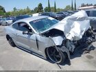 2016 Ford Mustang Ecoboost Серебряный vin: 1FA6P8TH3G5317733