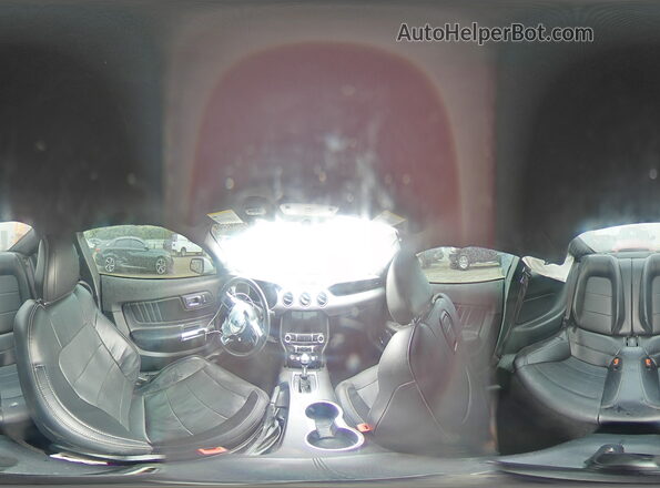 1FA6P8TH3L5134892 2020 FORD MUSTANG White Widok wnętrza 360 stopni