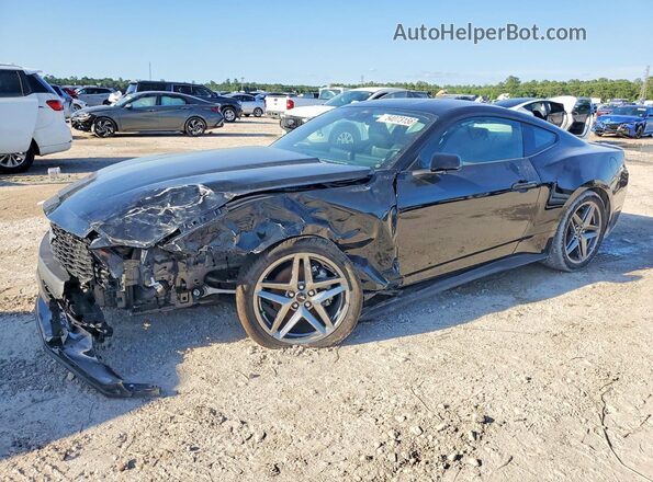 1FA6P8TH3T5101990 2026 FORD MUSTANG Черный Передняя левая четверть