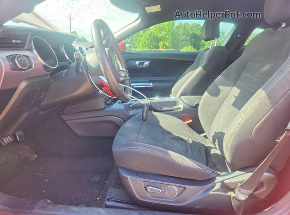 1FA6P8TH4G5232707 2016 FORD MUSTANG Красный Вид салона спереди