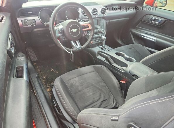 1FA6P8TH4G5232707 2016 FORD MUSTANG Красный Вид панели приборов