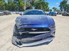 2019 Ford Mustang Синий vin: 1FA6P8TH4K5167253
