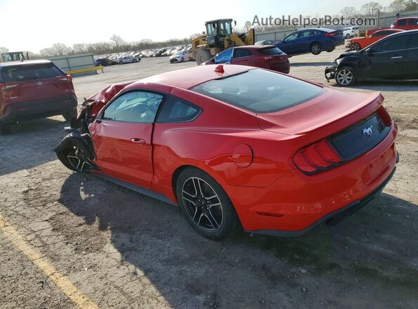 1FA6P8TH4L5147733 2020 FORD MUSTANG Red Trasero izquierdo