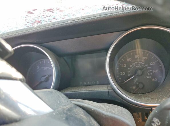 1FA6P8TH4L5147733 2020 FORD MUSTANG Red Vista del cuadro de instrumentos
