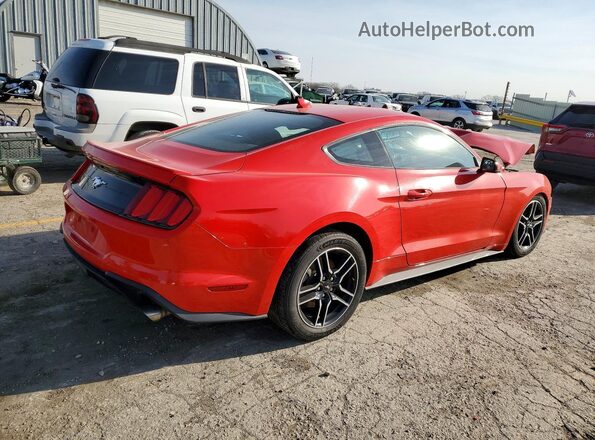 1FA6P8TH4L5147733 2020 FORD MUSTANG Red Trasero derecho