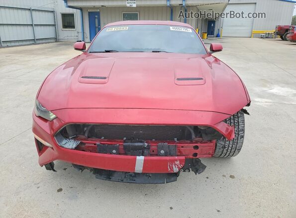 1FA6P8TH4L5188248 2020 FORD MUSTANG Красный Вид спереди