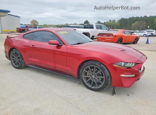 1FA6P8TH4L5188248 2020 FORD MUSTANG Красный Передняя правая четверть