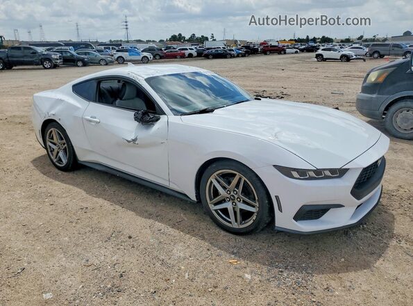 1FA6P8TH4R5118970 2024 FORD MUSTANG Белый Передняя правая четверть