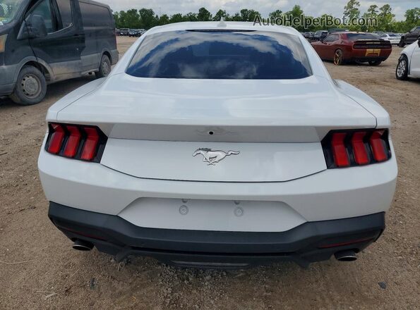 1FA6P8TH4R5118970 2024 FORD MUSTANG Белый Вид сзади
