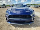2019 Ford Mustang Синий vin: 1FA6P8TH5K5167083