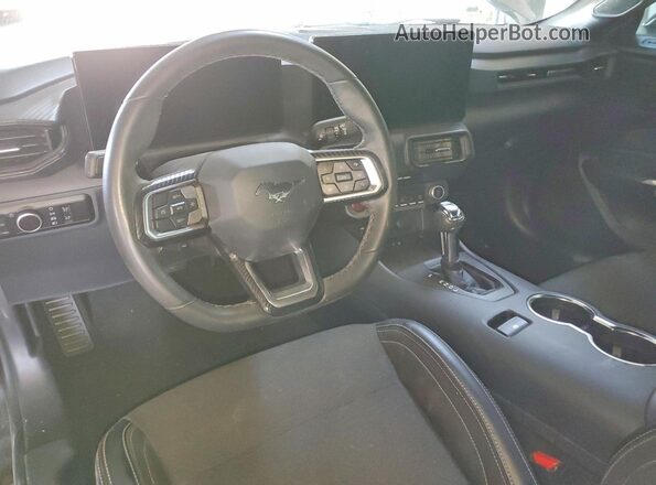 1FA6P8TH5R5127080 2024 FORD MUSTANG Charcoal Widok deski rozdzielczej