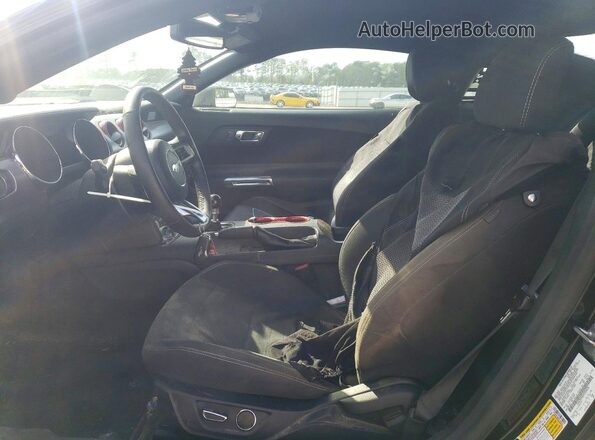 1FA6P8TH6H5209026 2017 FORD MUSTANG Black Widok wnętrza z przodu