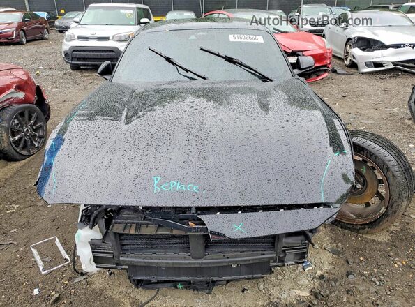 1FA6P8TH6S5113811 2025 FORD MUSTANG Черный Вид задней части салона