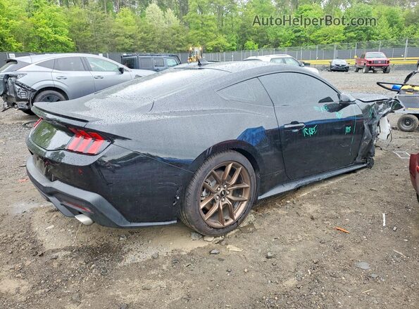 1FA6P8TH6S5113811 2025 FORD MUSTANG Черный Задняя правая четверть