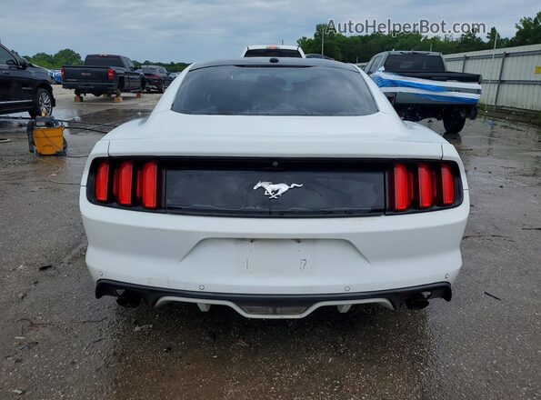 1FA6P8TH7G5259657 2016 FORD MUSTANG White უკანა ხედი