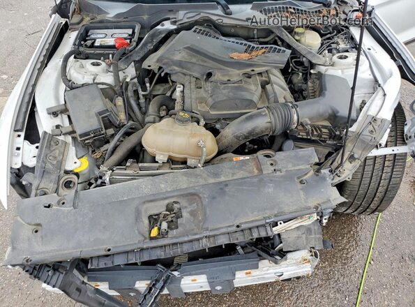 1FA6P8TH7G5259657 2016 FORD MUSTANG White უკანა სალონის ხედი