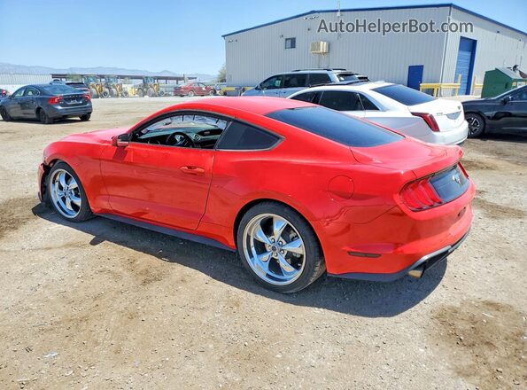 1FA6P8TH7J5123598 2018 FORD MUSTANG Red Հետևի ձախ