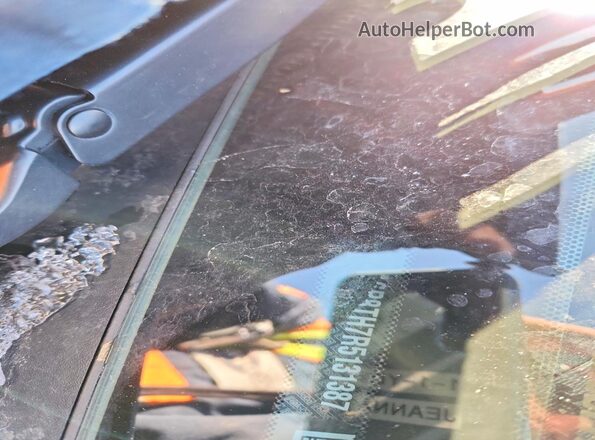 1FA6P8TH7R5131387 2024 FORD MUSTANG Синий Вид подкапотного пространства
